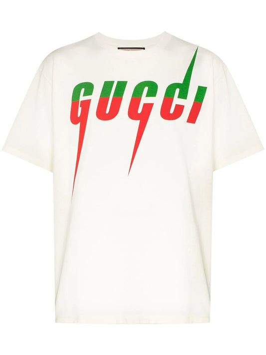 GUCCI - T-SHIRT CON STAMPA GUCCI BLADE