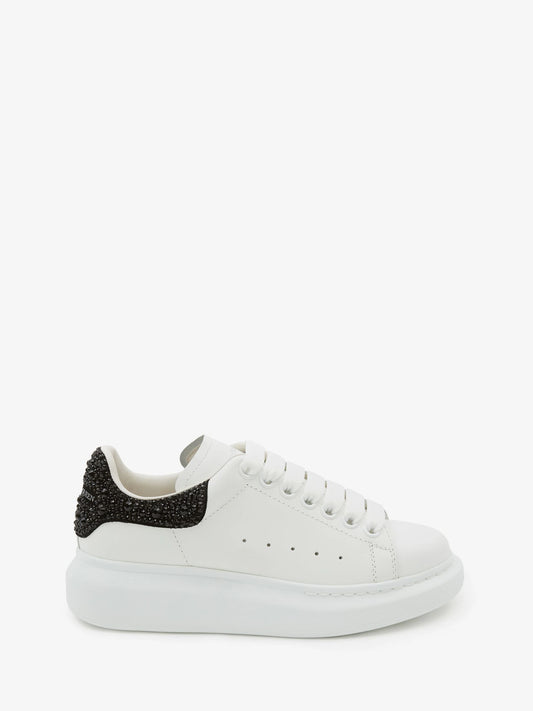 ALEXANDER MCQUEEN - SNEAKER DA DONNA IN PELLE CON BRILLANTINI